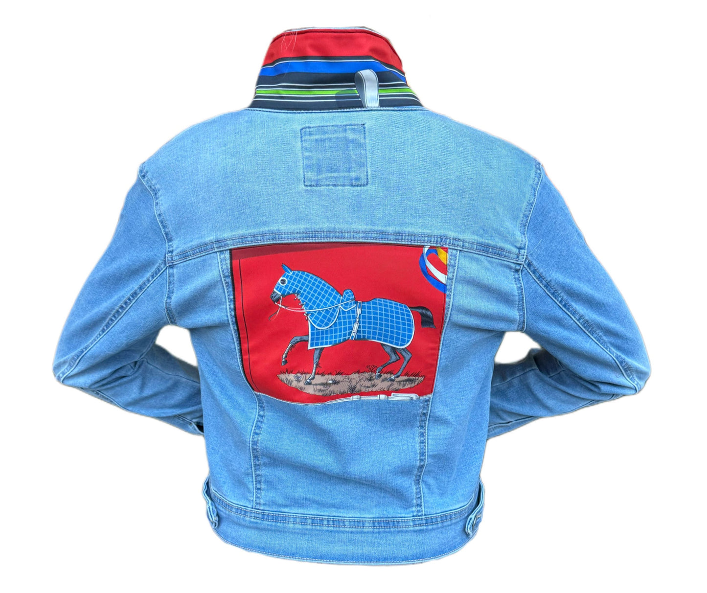 Authentic Hermes Scarf Jacket