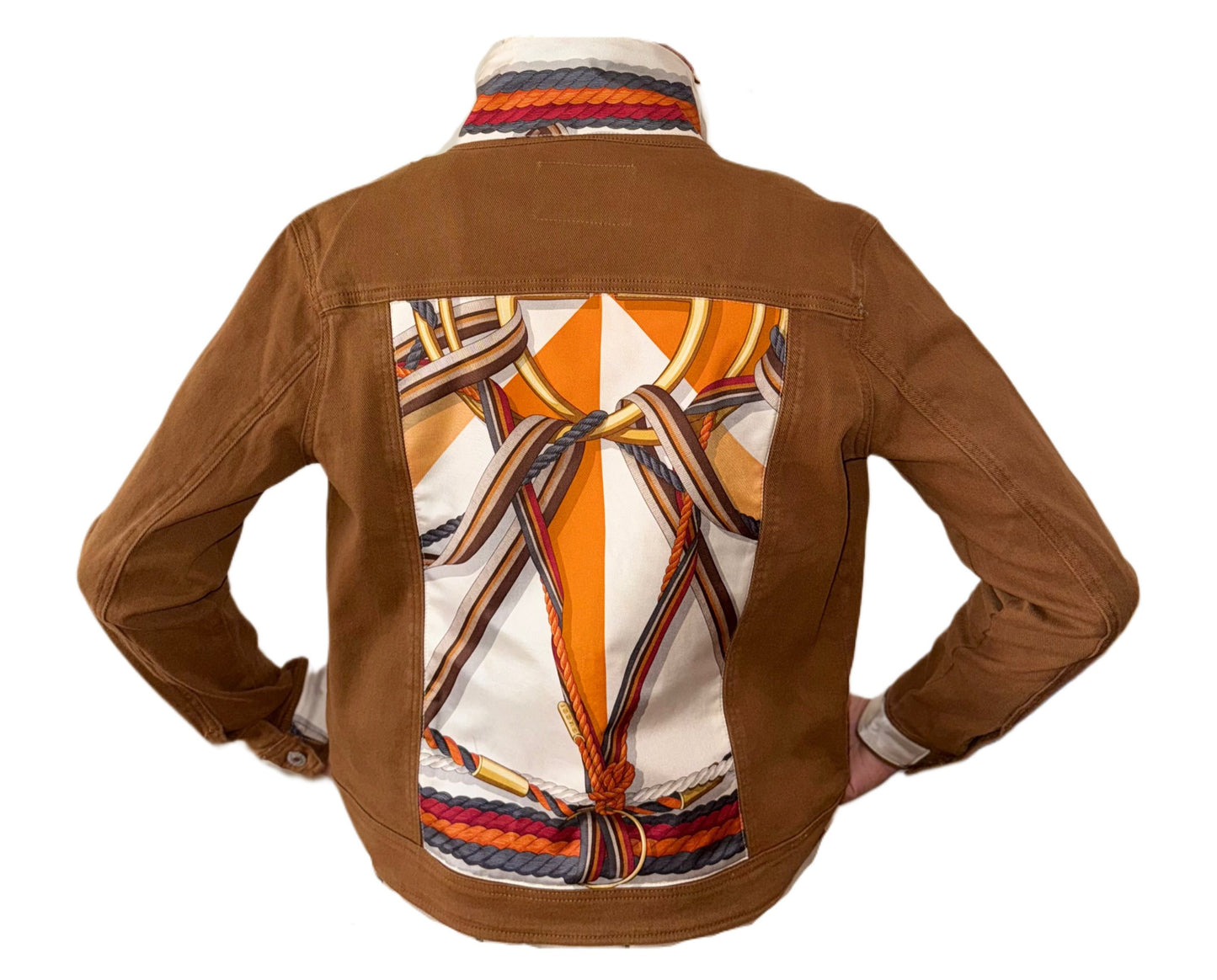 Authentic Gucci Scarf Jacket