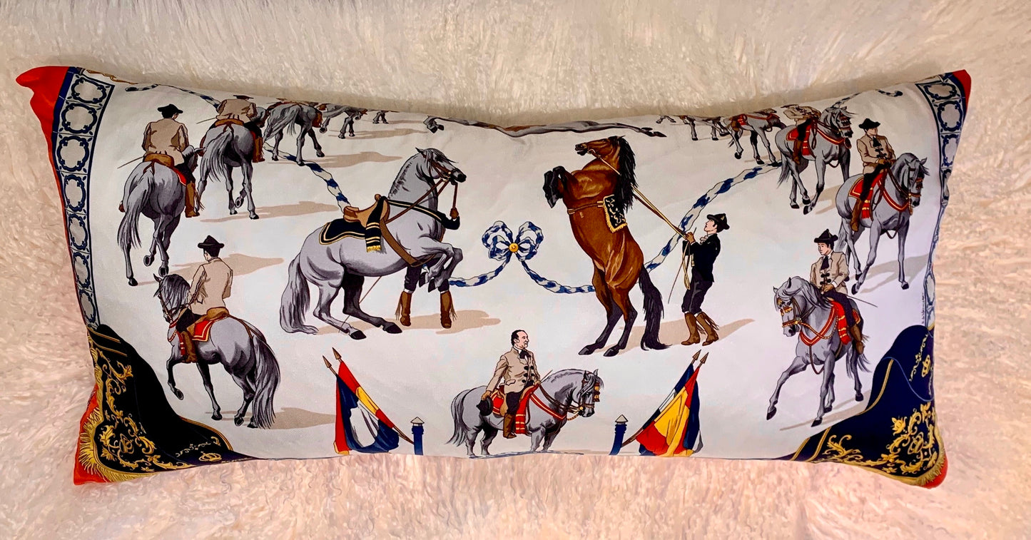 Authentic Silk Pillow Hermes (SOLD)