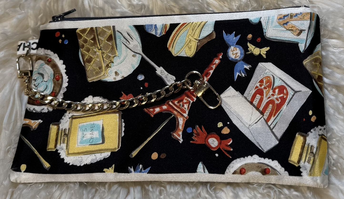 Authentic Chanel Scarf Purse