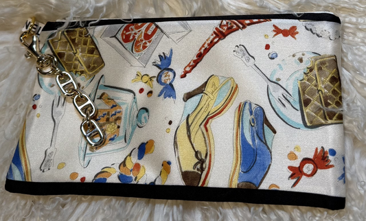 Authentic Chanel Scarf Purse