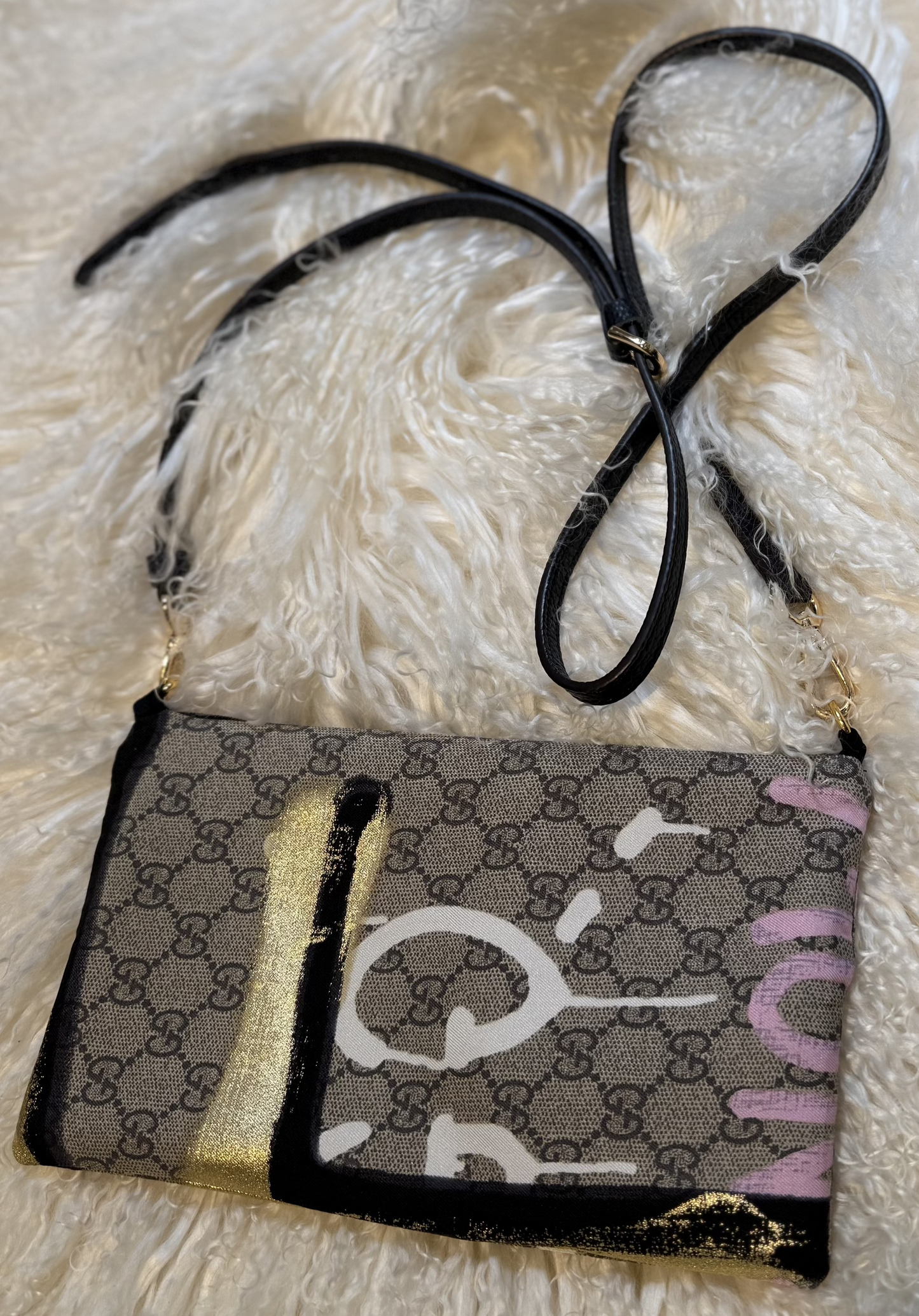 Authentic Gucci Scarf Purse