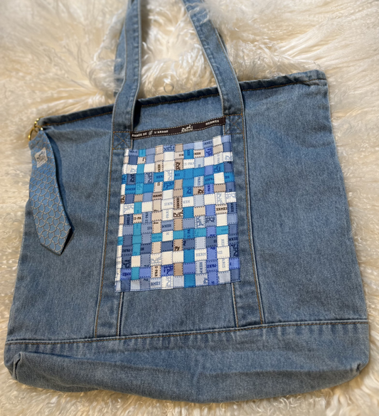 Authentic Hermes Scarf Purse