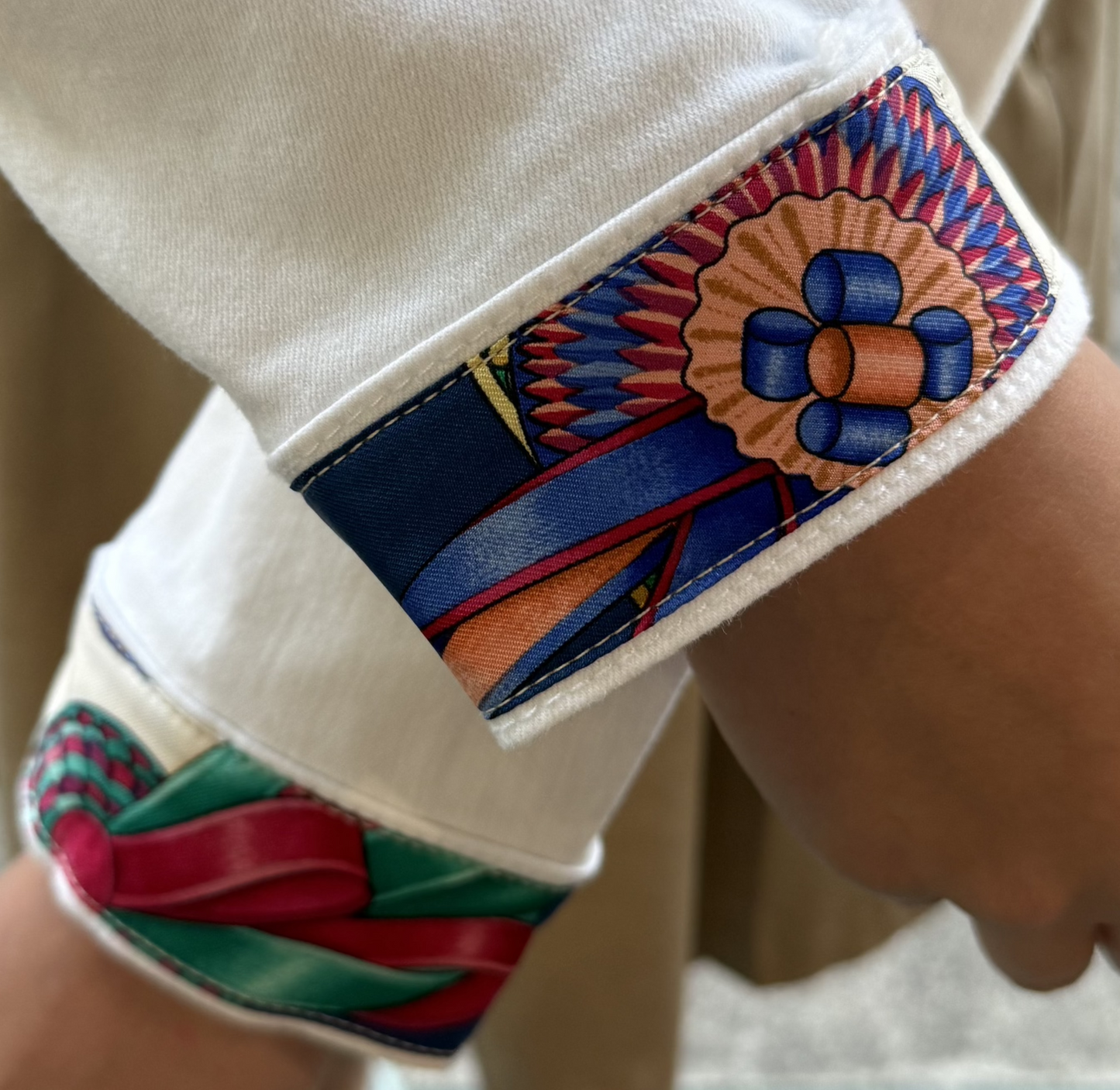 Authentic Hermes Scarf Jacket