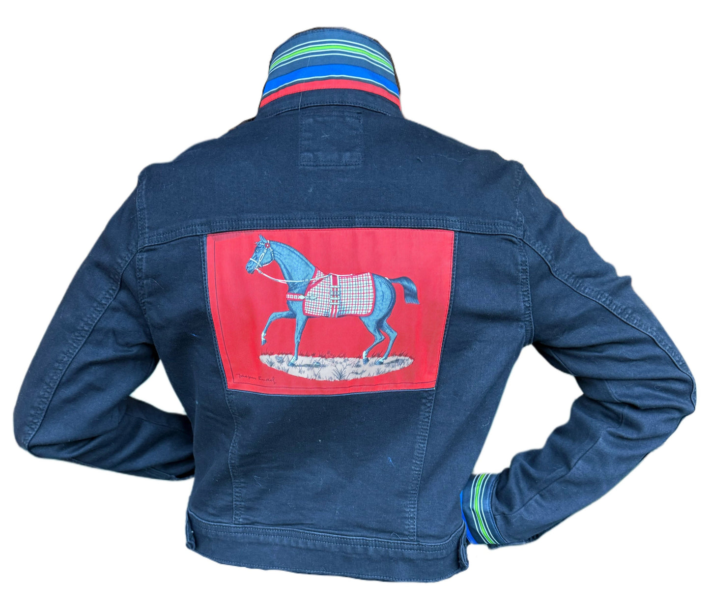Authentic Hermes Scarf Jacket
