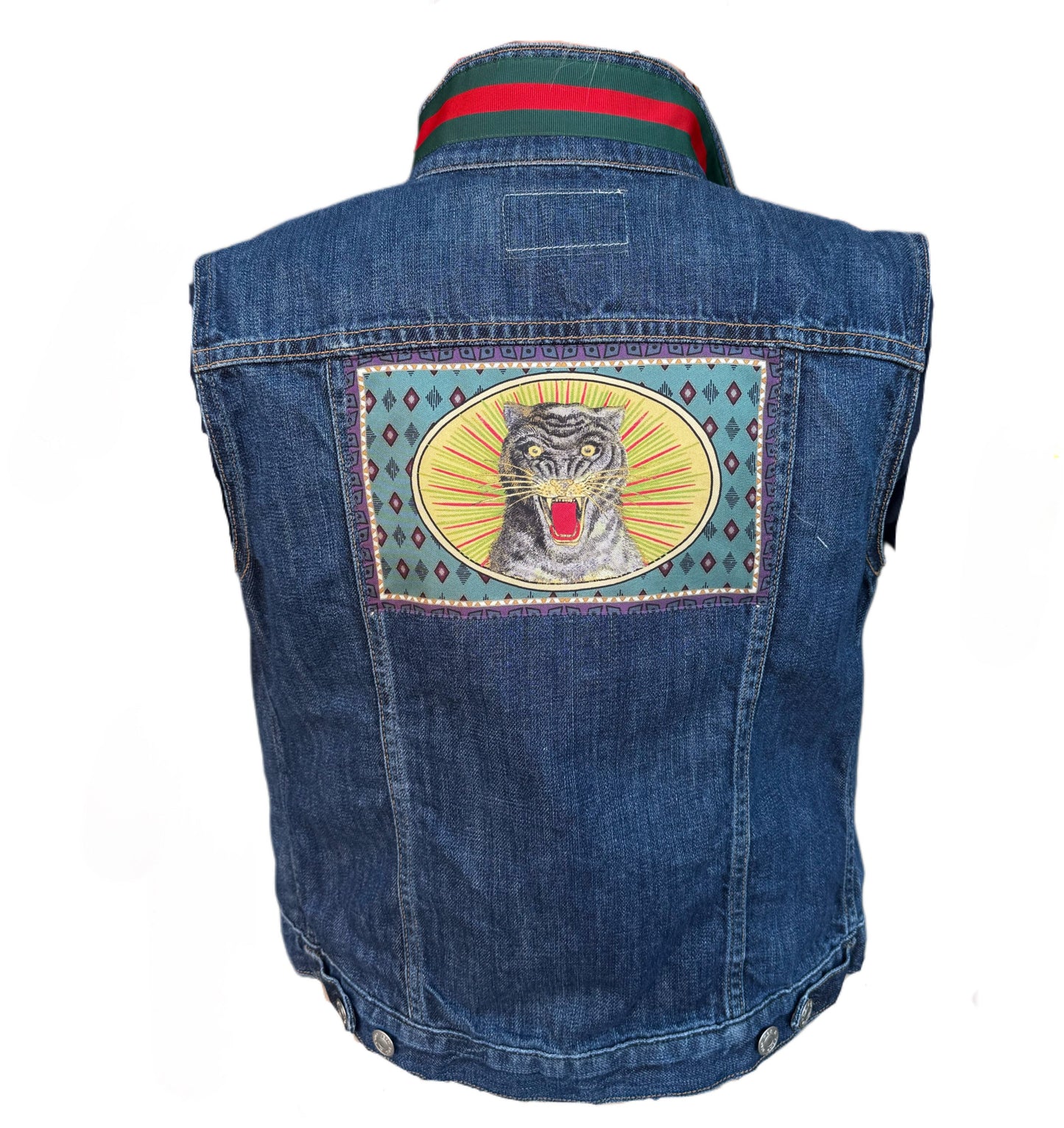 Authentic Gucci Scarf Vest
