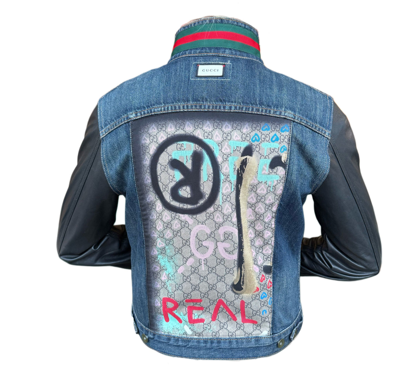 Authentic Gucci Scarf Jacket