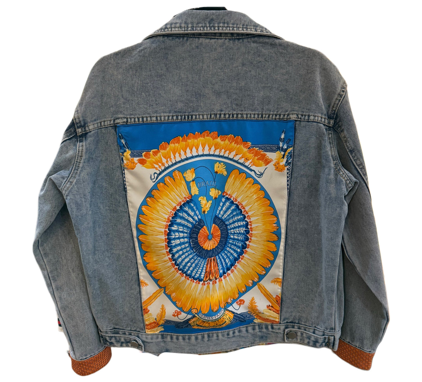 Authentic Hermes Scarf Jacket