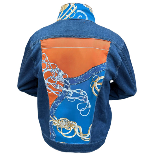 Authentic Hermes Scarf Jacket