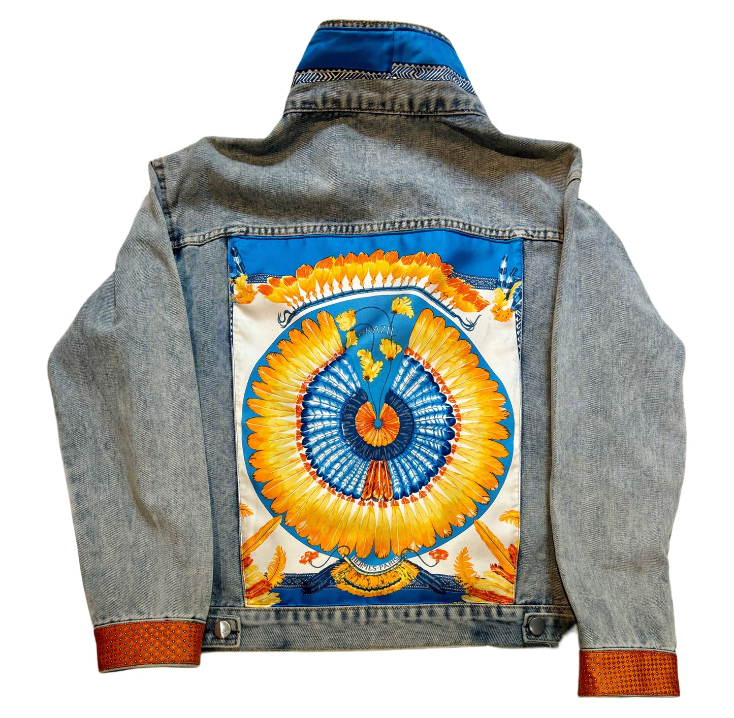 Authentic Hermes Scarf Jacket