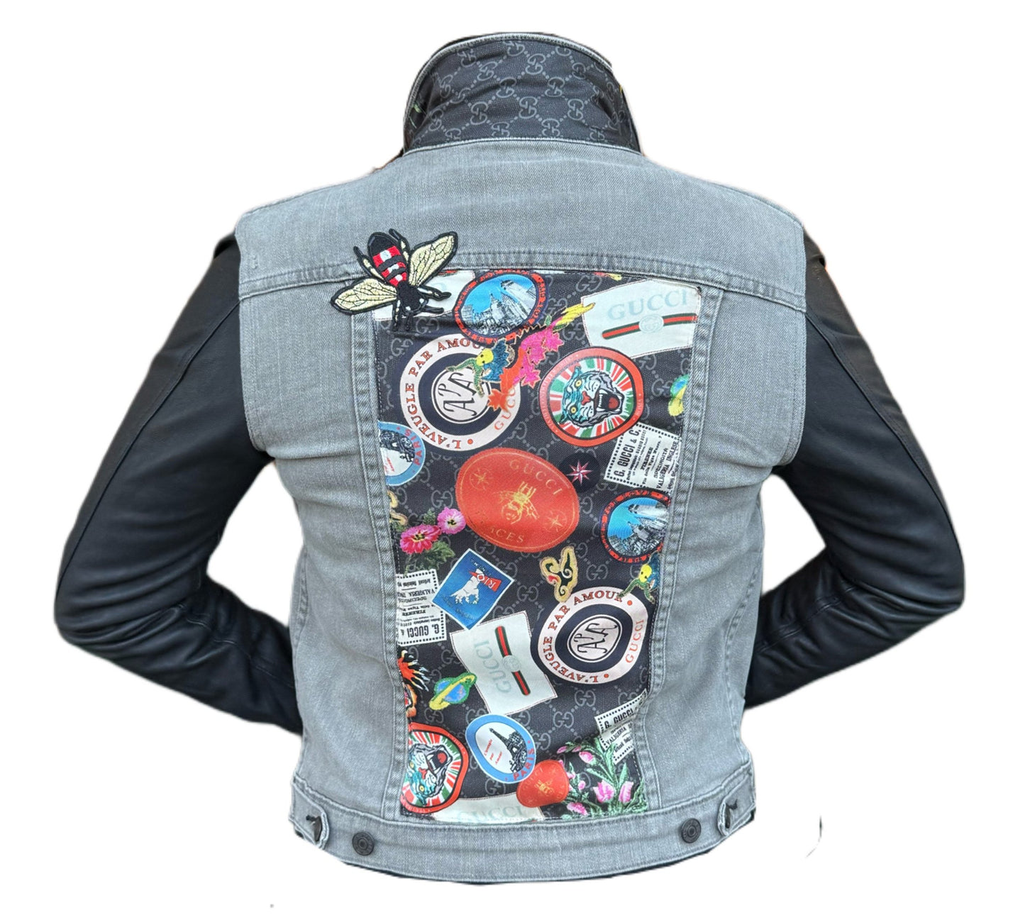 Authentic Gucci Scarf Jacket