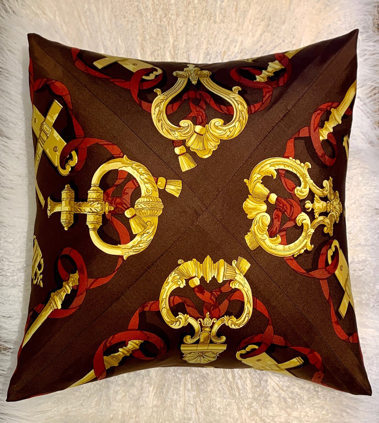 Authentic Silk Pillow (SOLD)