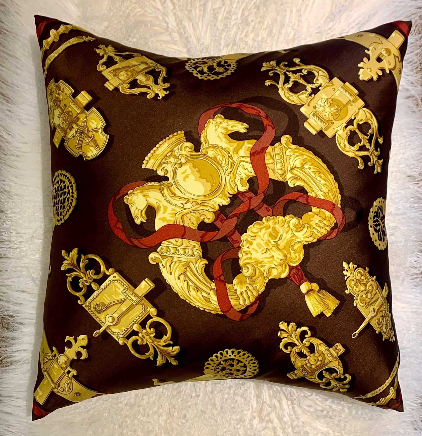 Authentic Silk Pillow (SOLD)