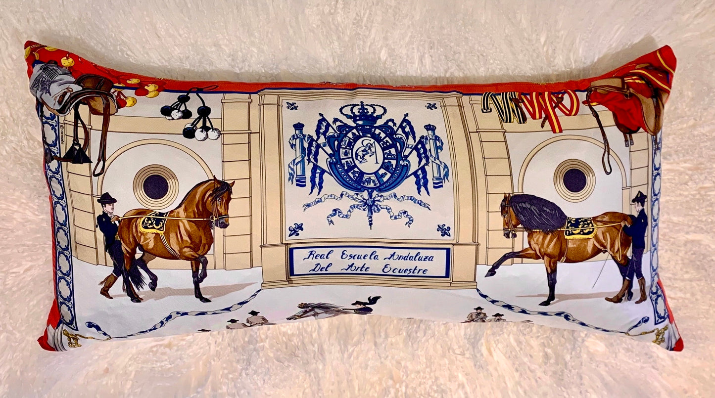 Authentic Silk Pillow Hermes (SOLD)