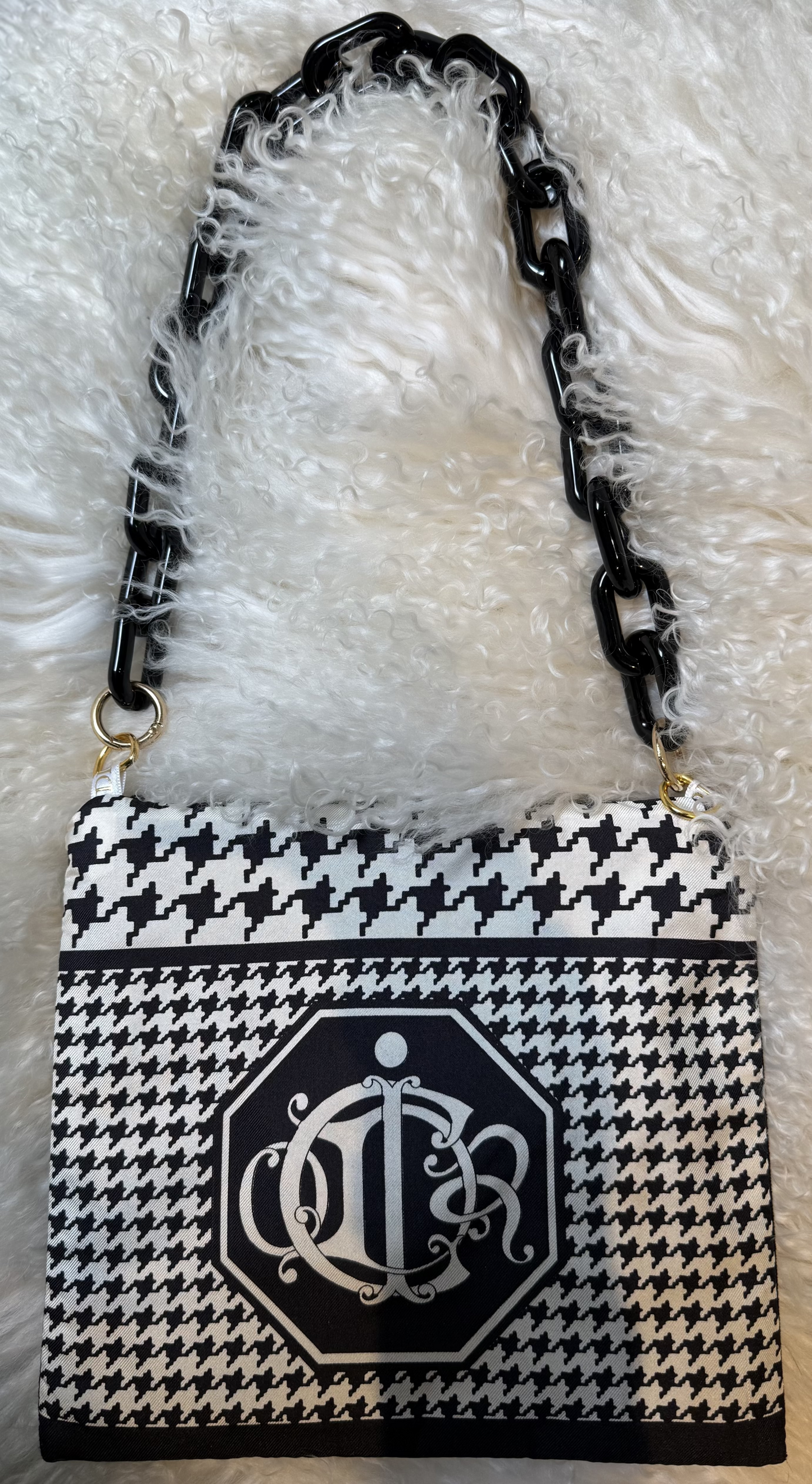 Authentic Christian Dior Scarf Purse